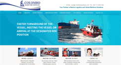 Desktop Screenshot of colombomaritime.com